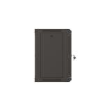 Lanberg - WF03-5309-10B armario rack 9U Bastidor de pared Negro