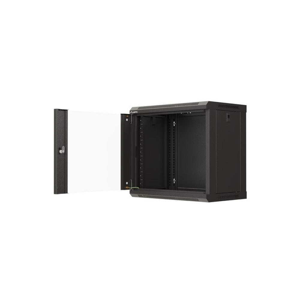 Lanberg - WF03-5309-10B armario rack 9U Bastidor de pared Negro