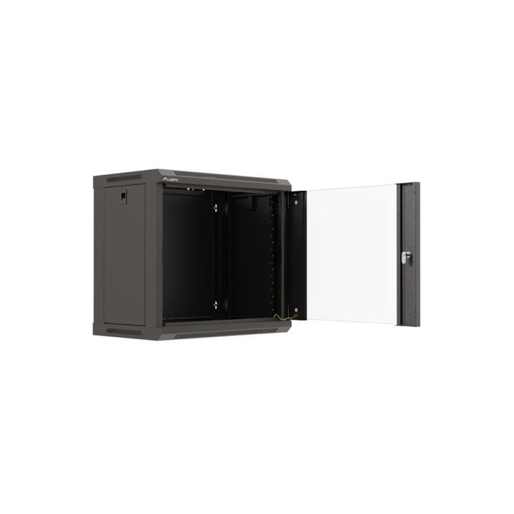 Lanberg - WF03-5309-10B armario rack 9U Bastidor de pared Negro
