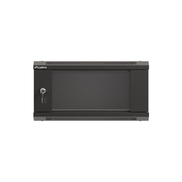 Lanberg - WF03-5304-10B armario rack 4U Bastidor de pared Negro