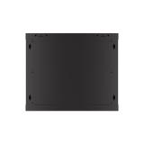 Lanberg - WF01-6409-23B armario rack 9U Bastidor de pared Negro