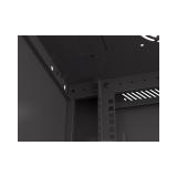Lanberg - WF01-6409-23B armario rack 9U Bastidor de pared Negro