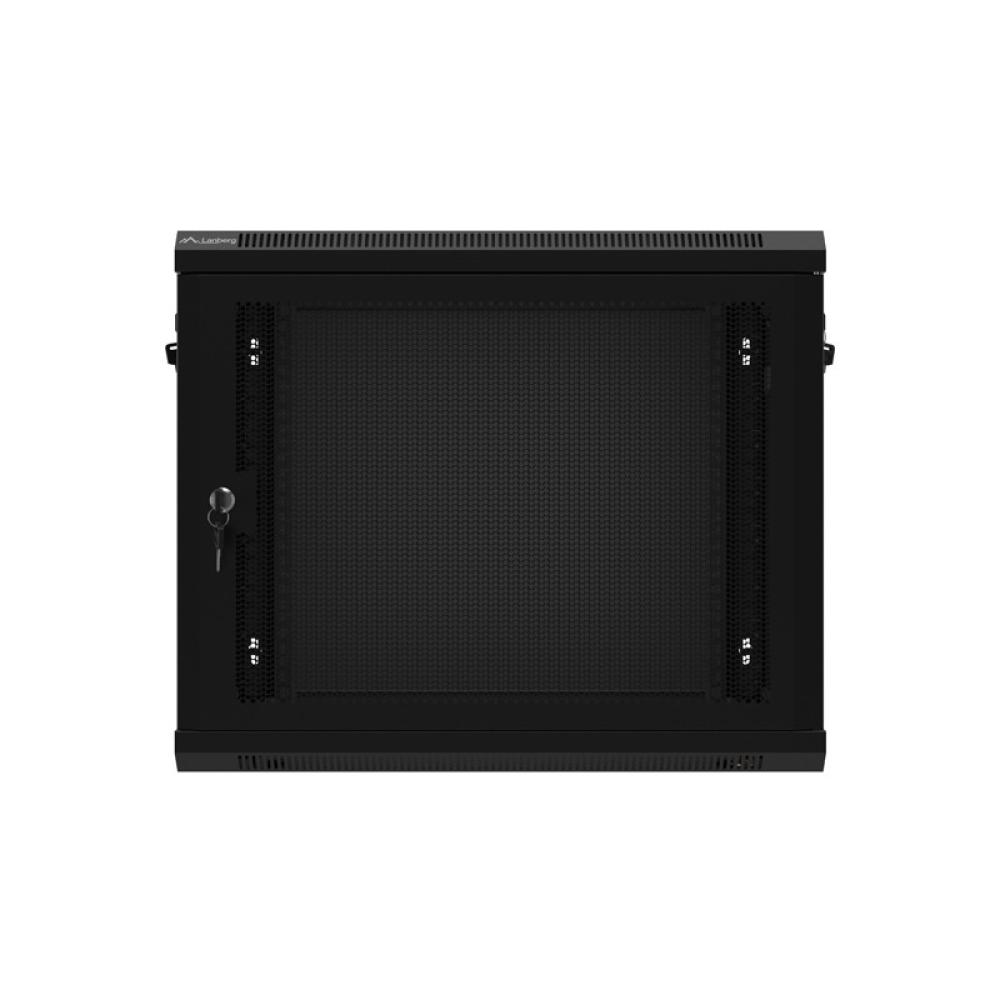 Lanberg - WF01-6409-23B armario rack 9U Bastidor de pared Negro