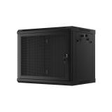 Lanberg - WF01-6409-23B armario rack 9U Bastidor de pared Negro