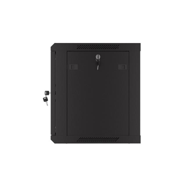 Lanberg - WF01-6409-23B armario rack 9U Bastidor de pared Negro