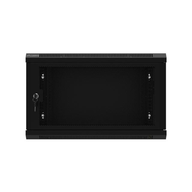 Lanberg - WF01-6406-23B armario rack 6U Bastidor de pared Negro