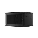 Lanberg - WF01-6406-23B armario rack 6U Bastidor de pared Negro