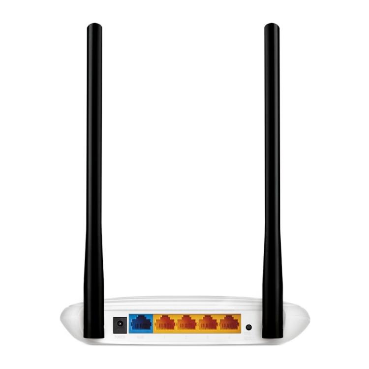 TP-Link - TL-WR841N router inalámbrico Ethernet rápido Banda única (2,4 GHz) Negro, Blanco