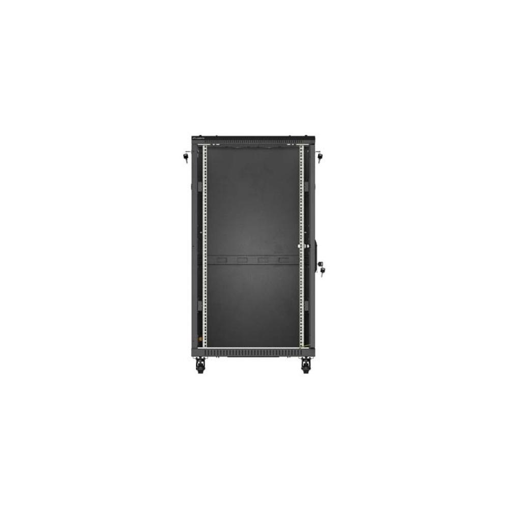 Lanberg - FF01-6022-12B armario rack 22U Rack o bastidor independiente Negro