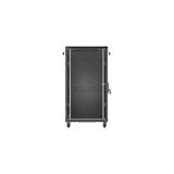 Lanberg - FF01-6022-12B armario rack 22U Rack o bastidor independiente Negro