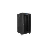 Lanberg - FF01-6622-12BL armario rack 22U Rack o bastidor independiente Negro
