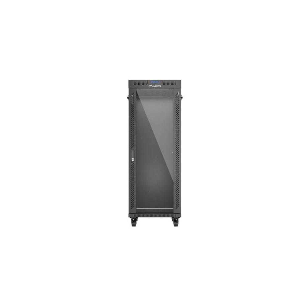 Lanberg - FF01-6032-12BL armario rack 32U Bastidor para instalación en suelo Negro