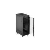 Lanberg - FF01-6032-12BL armario rack 32U Bastidor para instalación en suelo Negro