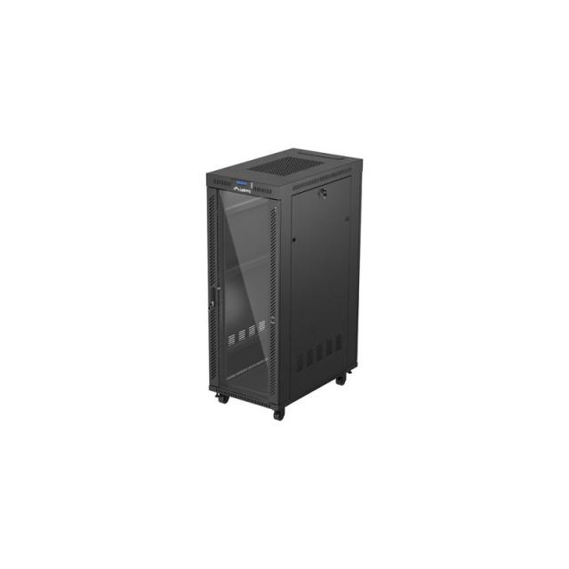 Lanberg - FF01-6032-12BL armario rack 32U Bastidor para instalación en suelo Negro