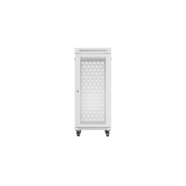 Lanberg - FF01-6827-23SL armario rack 27U Bastidor para instalación en suelo Gris