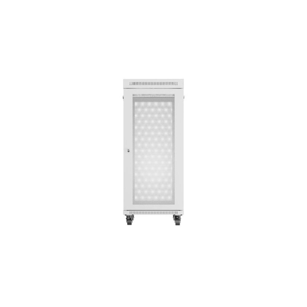 Lanberg - FF01-6827-23SL armario rack 27U Bastidor para instalación en suelo Gris