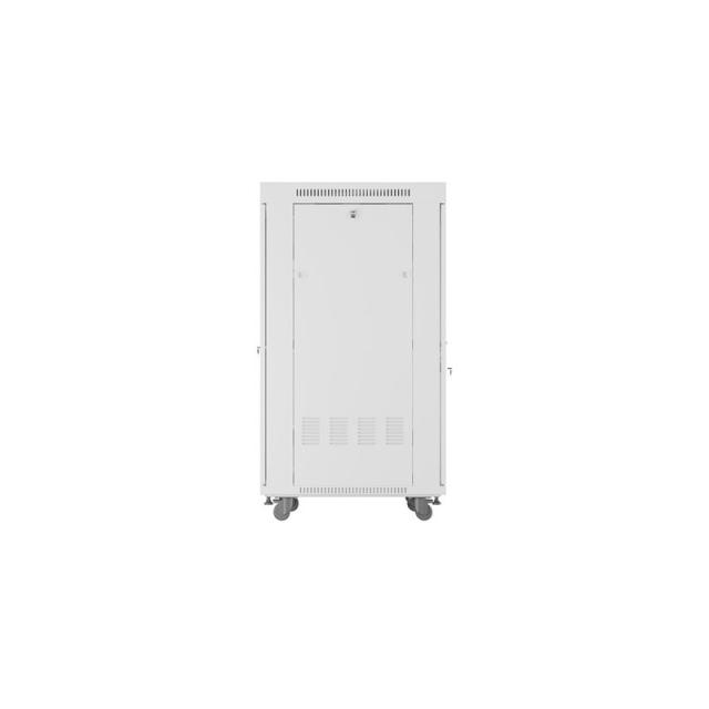 Lanberg - FF01-6827-23SL armario rack 27U Bastidor para instalación en suelo Gris