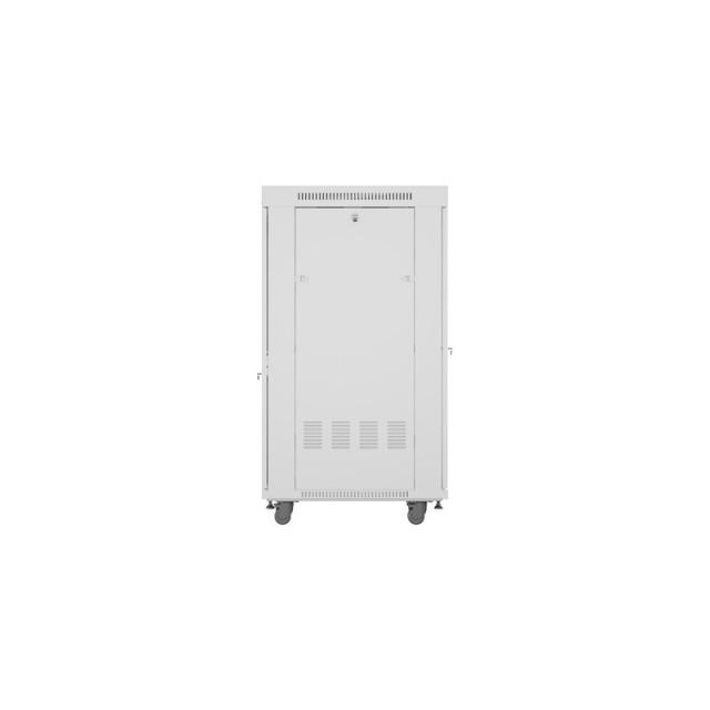 Lanberg - FF01-6827-23SL armario rack 27U Bastidor para instalación en suelo Gris