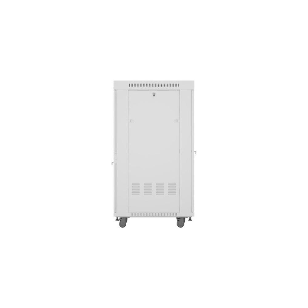 Lanberg - FF01-6827-23SL armario rack 27U Bastidor para instalación en suelo Gris