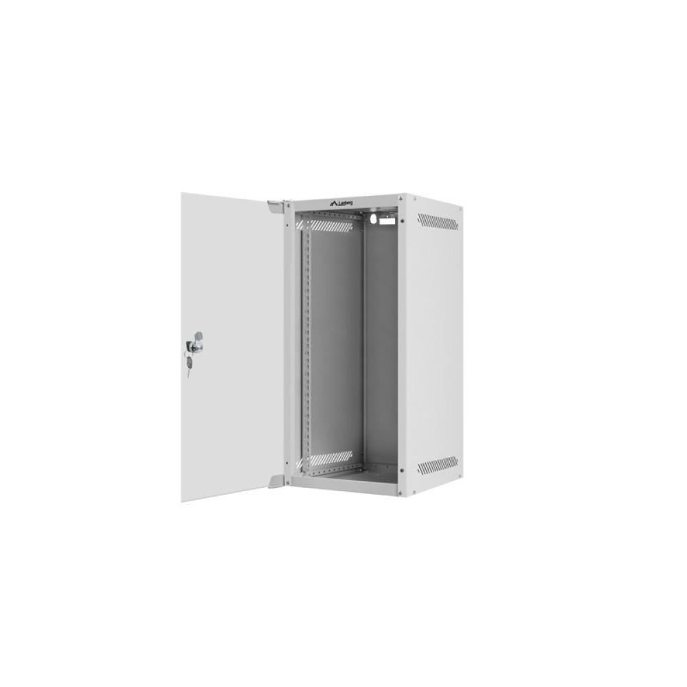 Lanberg - WF10-2312-10S armario rack 12U Bastidor de pared Gris
