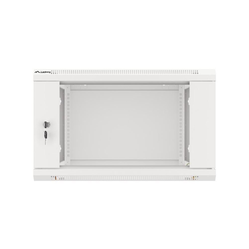 Lanberg - WF01-6606-10S armario rack 6U Bastidor de pared Gris