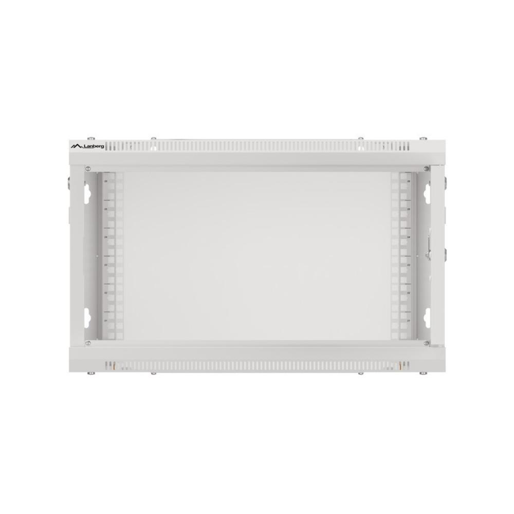 Lanberg - WF01-6606-10S armario rack 6U Bastidor de pared Gris
