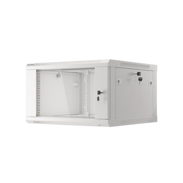 Lanberg - WF01-6606-10S armario rack 6U Bastidor de pared Gris