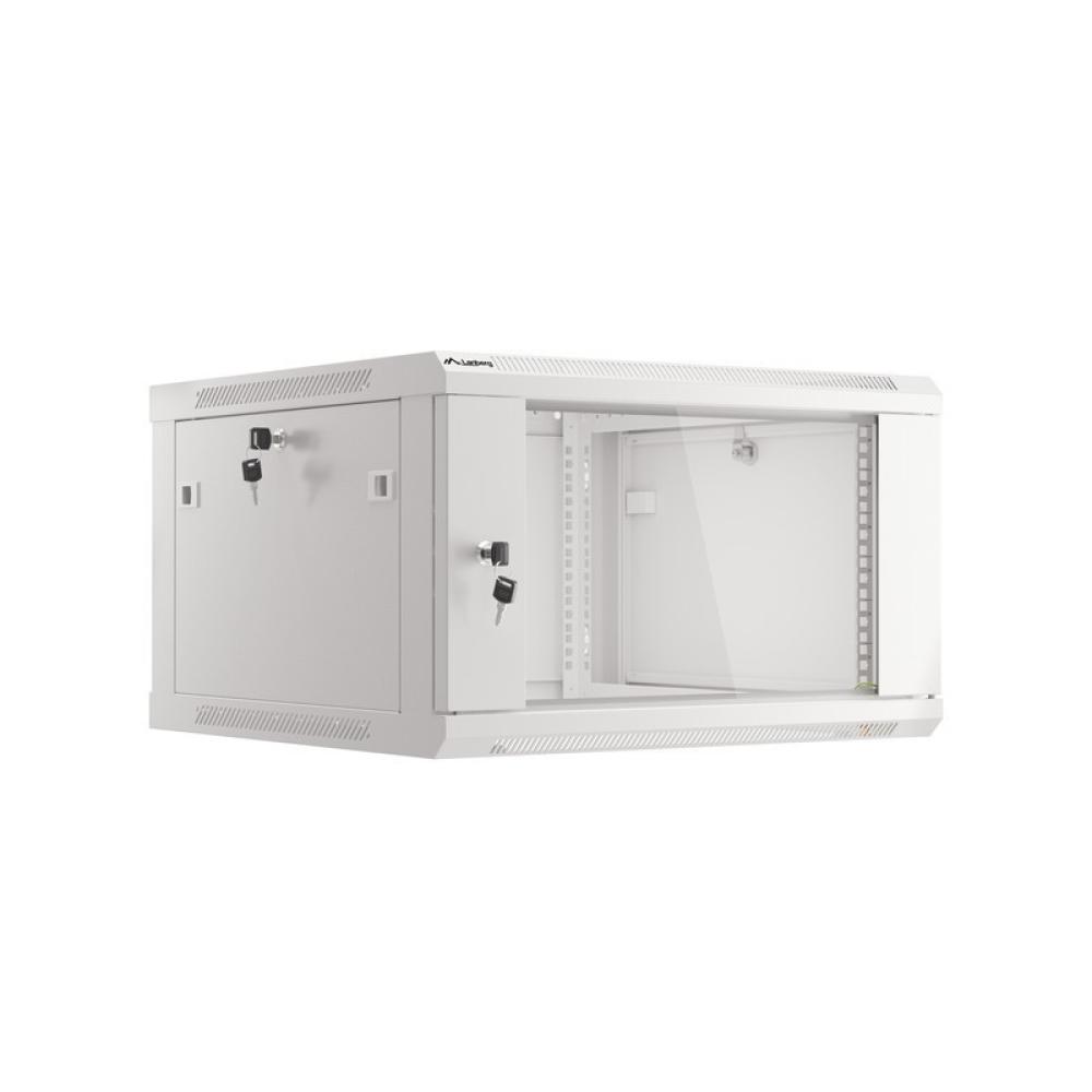 Lanberg - WF01-6606-10S armario rack 6U Bastidor de pared Gris