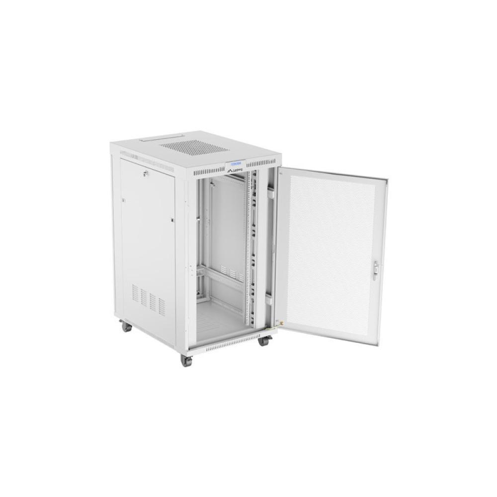 Lanberg - FF01-8027-23SL armario rack 27U Rack o bastidor independiente Gris