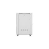 Lanberg - FF01-8027-23SL armario rack 27U Rack o bastidor independiente Gris