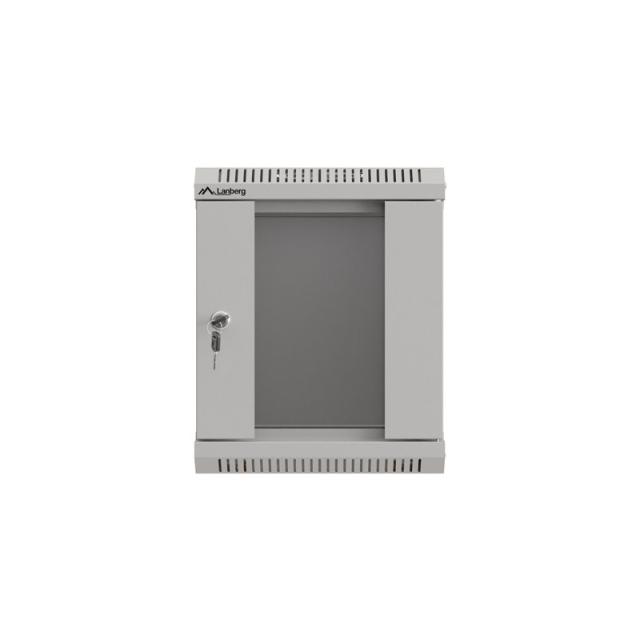 Lanberg - WF11-3306-10S armario rack 6U Bastidor de pared Gris