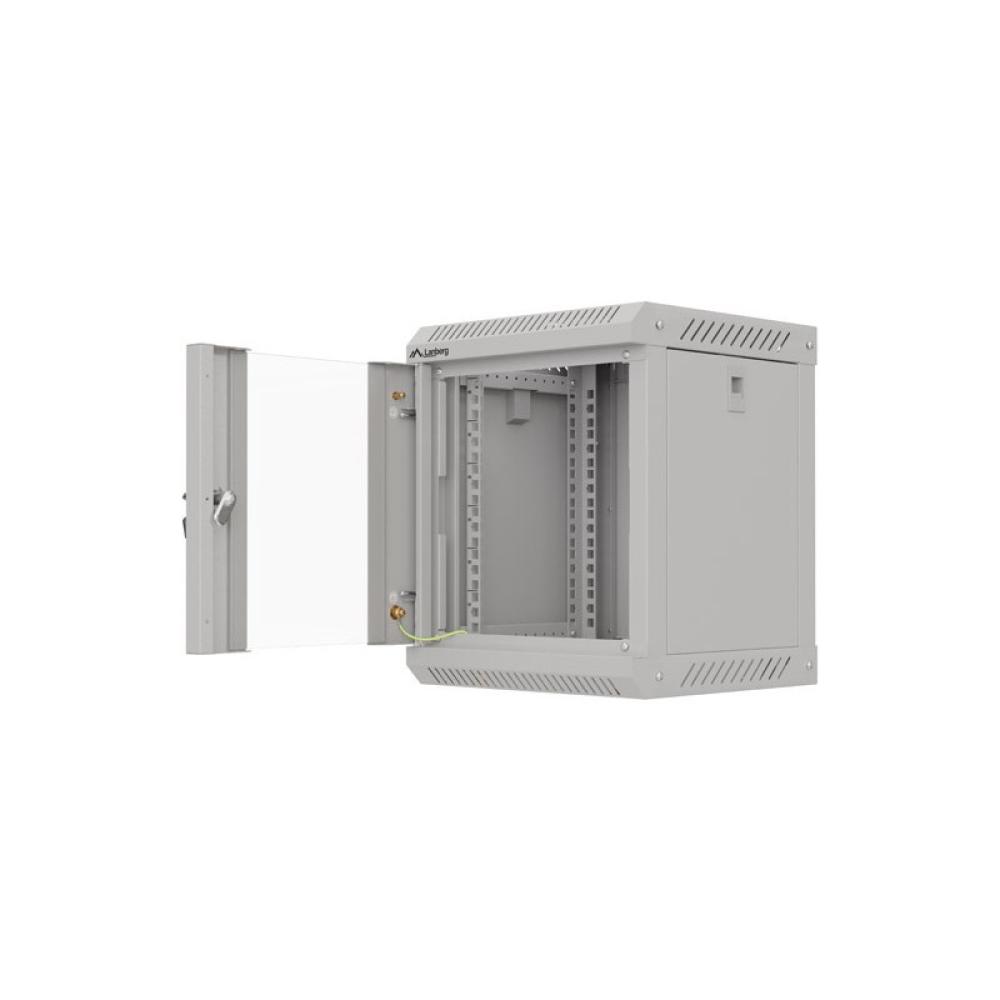 Lanberg - WF11-3306-10S armario rack 6U Bastidor de pared Gris