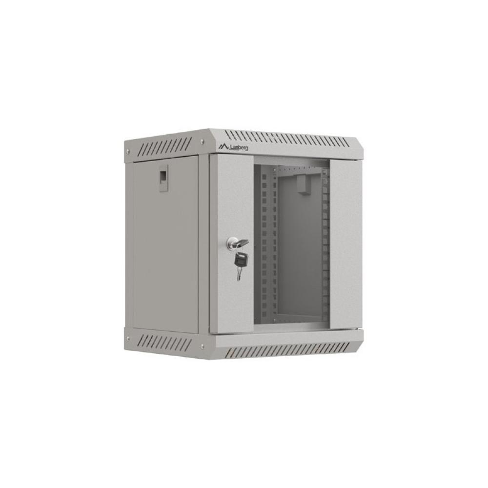 Lanberg - WF11-3306-10S armario rack 6U Bastidor de pared Gris