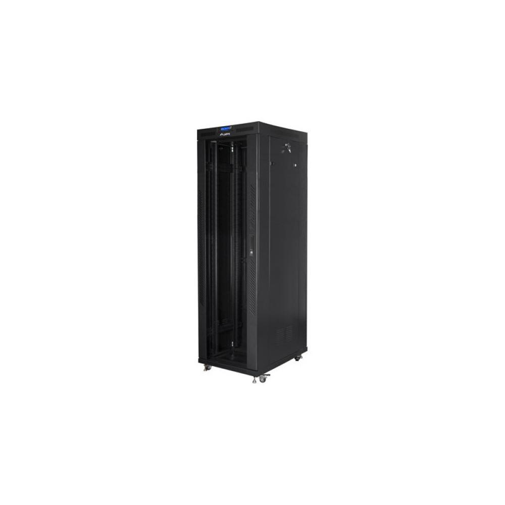 Lanberg - FF01-8842-12BL armario rack 42U Rack o bastidor independiente Negro