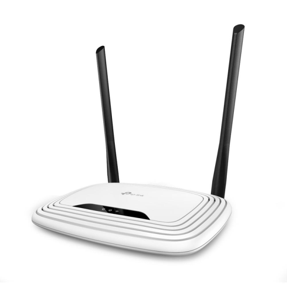 TP-Link - TL-WR841N router inalámbrico Ethernet rápido Banda única (2,4 GHz) Negro, Blanco