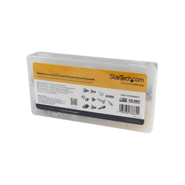 StarTech.com - Kit de Tornillos para PC Deluxe - Tornillos, Tuercas y Separadores