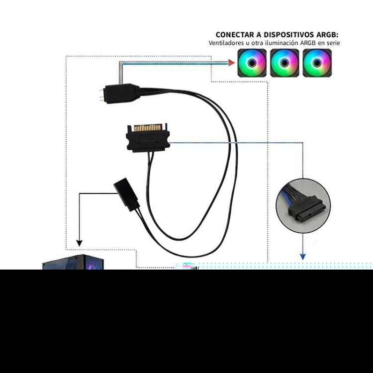 CoolBox - CONTROLADOR MINI ILUMINACIÓN ARGB POR RESET