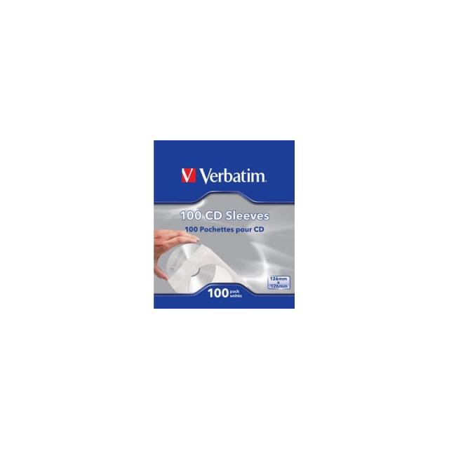 Verbatim - Fundas de CD (papel), paq 100
