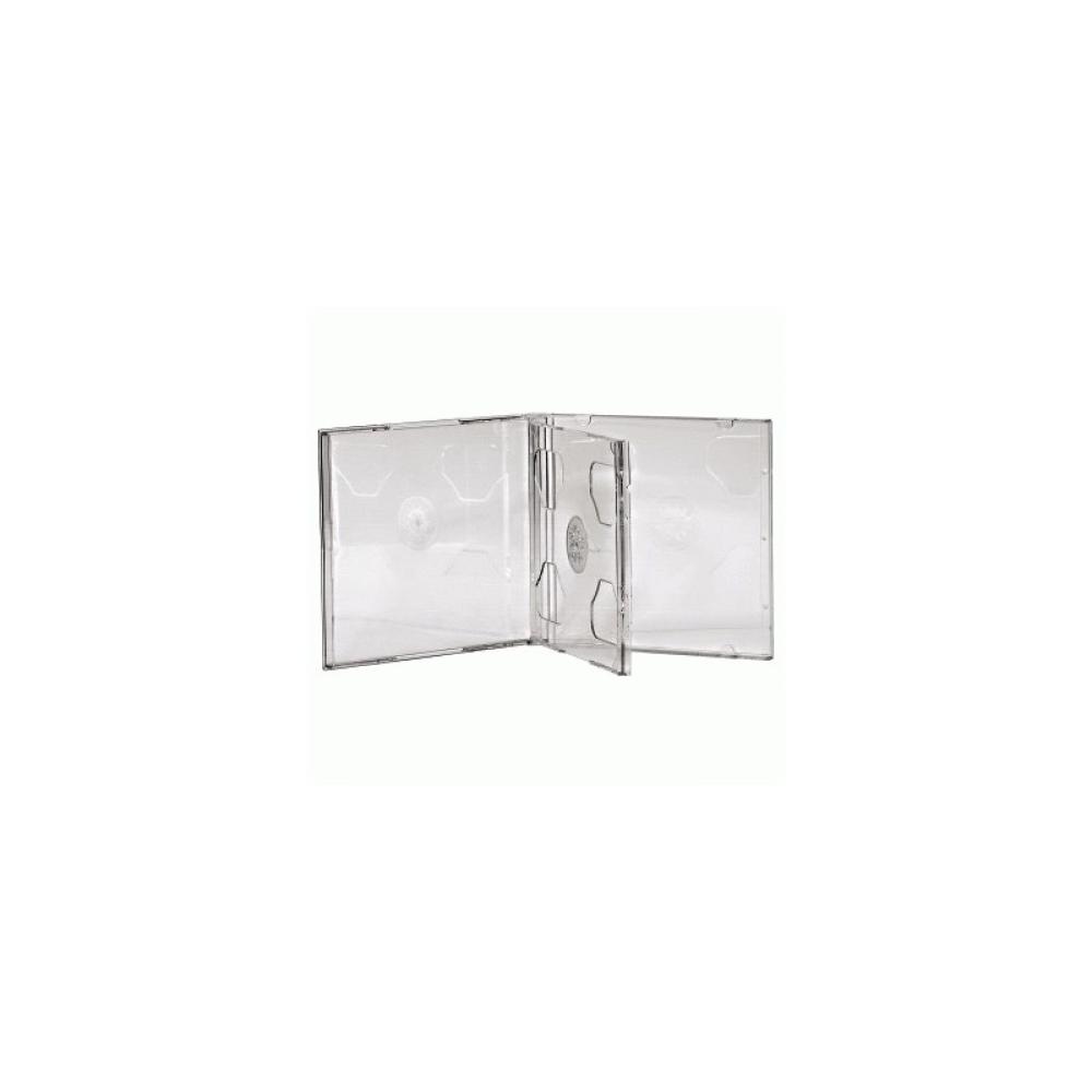 Hama - CD Double Jewel Case, Pack 5 2 discos Transparente