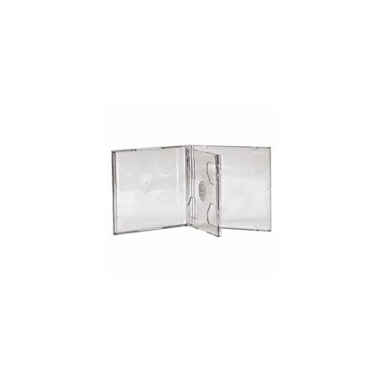 Hama - CD Double Jewel Case, Pack 5 2 discos Transparente
