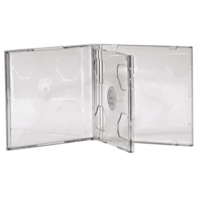 Hama - CD Double Jewel Case, Pack 5 2 discos Transparente