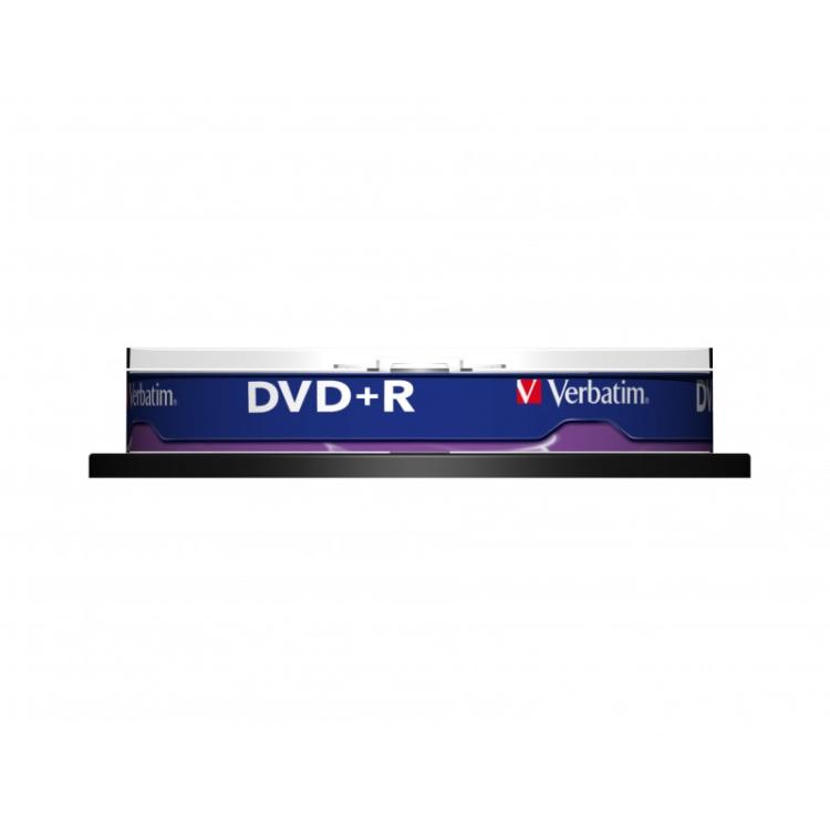 Verbatim - DVD+R Matt Silver 4,7 GB 10 pieza(s)