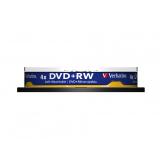 Verbatim - DVD+RW Matt Silver 4,7 GB 10 pieza(s)