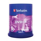 Verbatim - DVD+R Matt Silver 4,7 GB 100 pieza(s)
