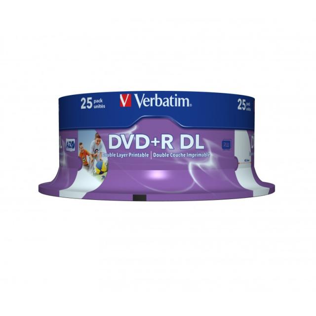 Verbatim - 43667 DVD en blanco 8,5 GB DVD+R DL 25 pieza(s)
