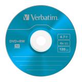 Verbatim - DVD+RW Colours 4,7 GB 5 pieza(s)