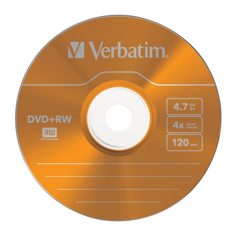 Verbatim - DVD+RW Colours 4,7 GB 5 pieza(s)
