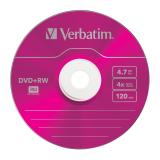 Verbatim - DVD+RW Colours 4,7 GB 5 pieza(s)