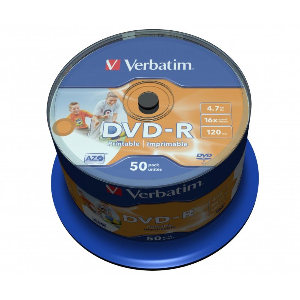 Verbatim - 43533 DVD en blanco 4,7 GB DVD-R 50 pieza(s)