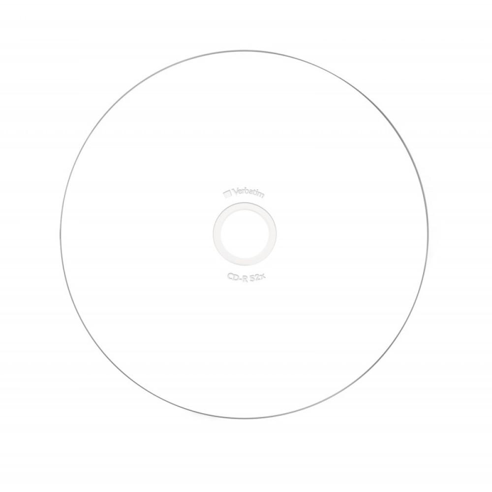 Verbatim - CD-R AZO Wide Inkjet Printable 700 MB 52x 10 pieza(s)